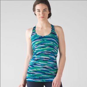 Lululemon cool racerback in seven wonders camo